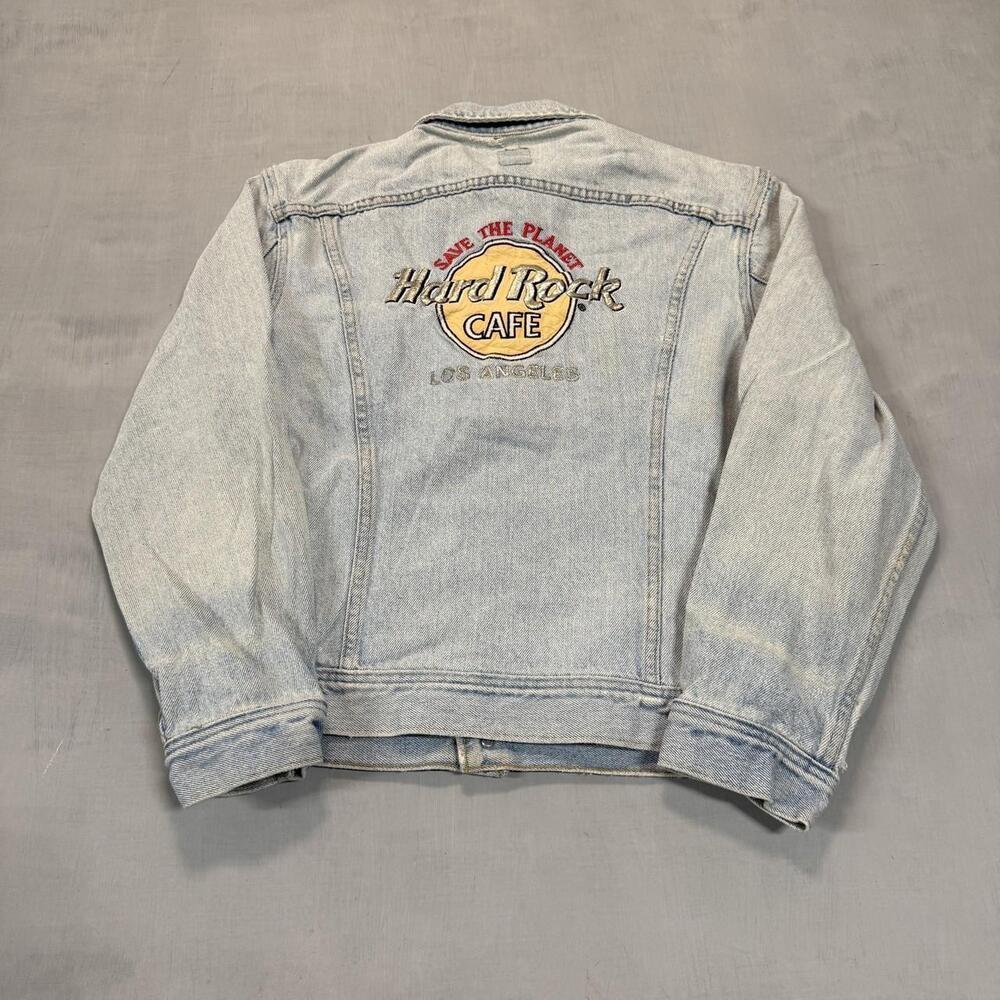 Lee Men's denim trucker jacket 90s Blue Size S